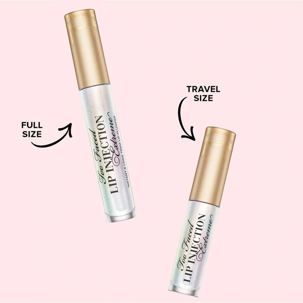 NEW Too Faced - Travel Size Lip Injection Extreme Hydrating Lip Plumper